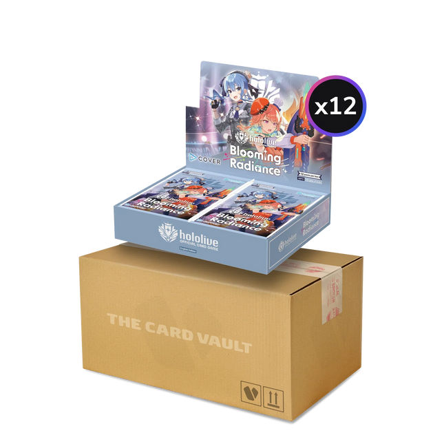 hololive tcg - set 1 - blooming radiance booster boxes OFFICIAL CARD GAME Pack "Blooming Radiance"  hololive production official shop Build your very own deck by combining cards with the Start Deck hololive Official Card Game -