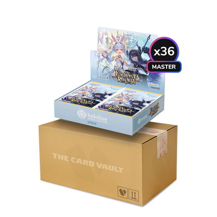 hololive Official Card Game - Enchant Regalia - Master Display Case (36x Booster Boxes)
