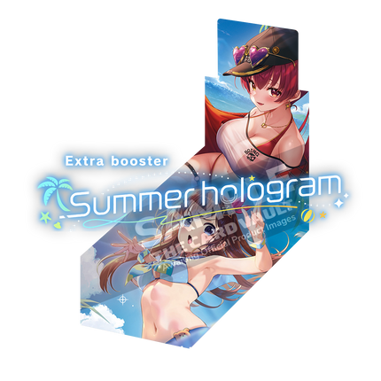 hololive Official Card Game - Extra Booster - Summer hologram - Booster Box (8x Packs)
