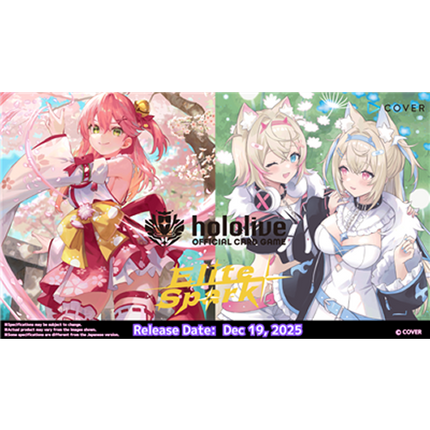 hololive Official Card Game - Elite Spark - Display Case (12x Booster Boxes)