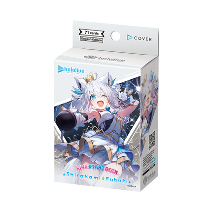 hololive Official Card Game - Live Start Deck - Shirakami Fubuki Deck