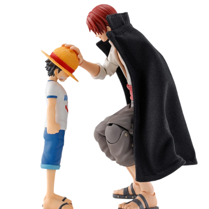 Bandai - S.H.Figuarts - One Piece - Shanks & Monkey D. Luffy Childhood Ver. 2-Pack