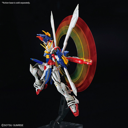 Bandai - Gunpla - RG 1/144 - Mobile Fighter G Gundam - GF13-017NJII Burning Gundam (God Gundam)