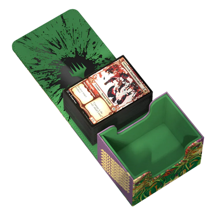 Ultimate Guard - Sidewinder XenoSkin - 100+ Deck Case - Magic: The Gathering - Aetherdrift - Pyrewood Gearhulk