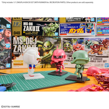 Bandai - Gunpla - 1/1 Zakupla-Kun Dx (With Runner Version Recreation Parts)