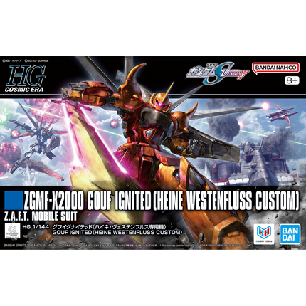 Bandai - Gunpla - HGCE 1/144 - Mobile Suit Gundam SEED Destiny - ZGMF-X2000 GOUF Ignited (Heine Westenfluss Custom)