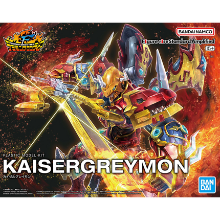 Bandai - Figure-rise Standard Amplified - Digimon - Kaisergreymon