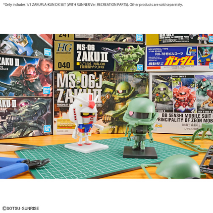 Bandai - Gunpla - 1/1 Zakupla-Kun Dx (With Runner Version Recreation Parts)