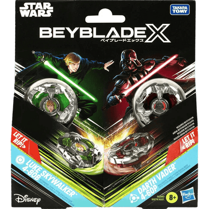 Beyblade X - Star Wars - Luke Skywalker 4-80B vs Darth Vader 4-60P