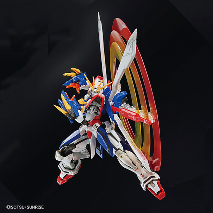 Bandai - Gunpla - RG 1/144 - Mobile Fighter G Gundam - GF13-017NJII Burning Gundam (God Gundam)
