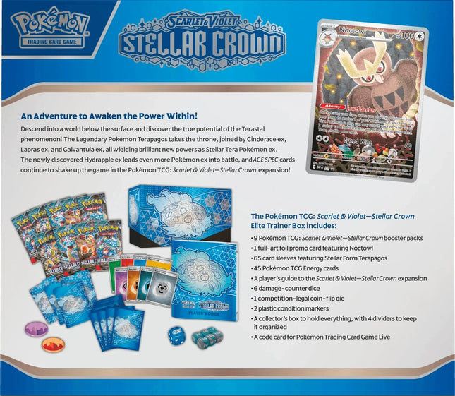 Pokemon TCG | Scarlet & Violet - SV7 Stellar Crown | Products The Card Vault Pokemon TCG | Scarlet & Violet - SV7 Stellar Crown | Products The Card Vault