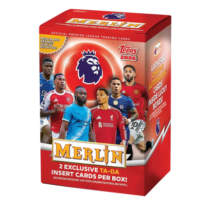 Topps - 2026 Merlin Premier League Football (Soccer) - Value Box
