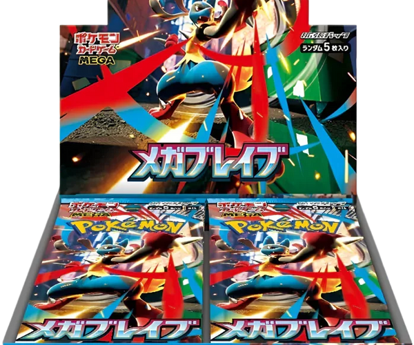 Pokemon TCG - Mega Evolution - Mega Brave (M1L) Booster Box
