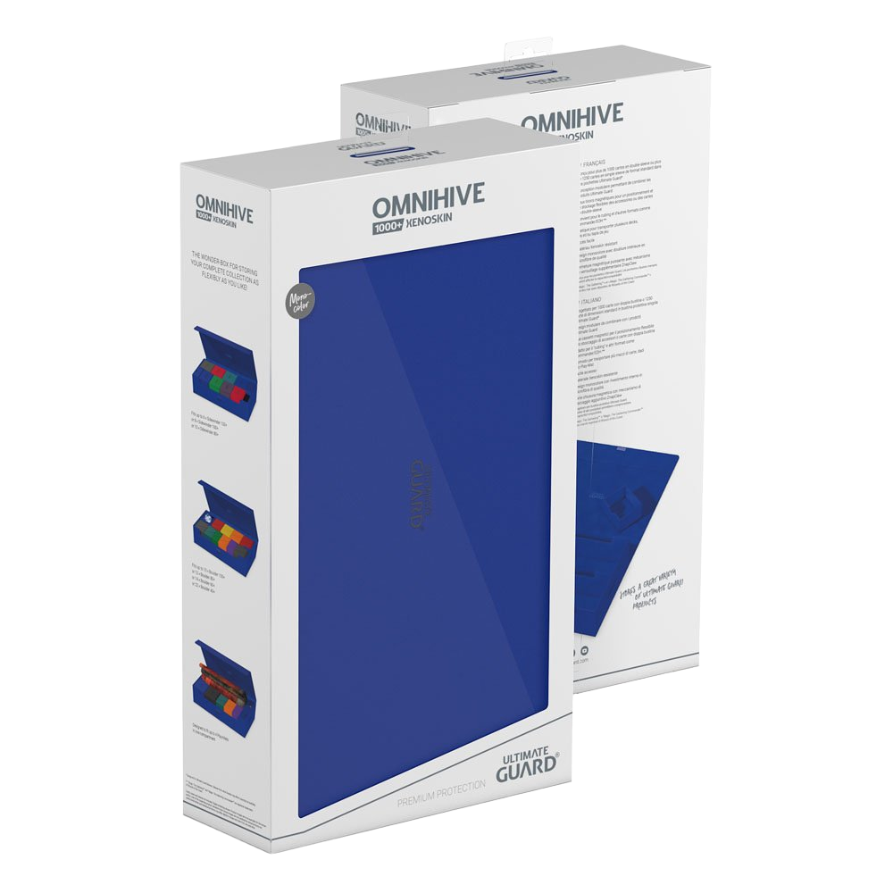 Ultimate Guard - Omnihive XenoSkin - 1000+ Card Case - Blue