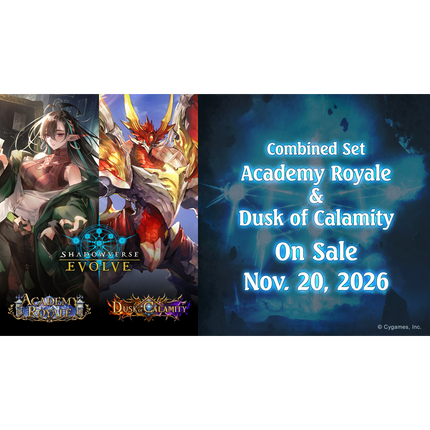 Shadowverse: Evolve - Combined Set 04 - Academy Royale & Dusk of Calamity - Booster Pack