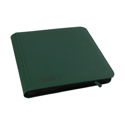 Vault X - 12-Pocket Exo-Tec® XL Zip Binder - Green