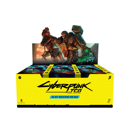 Cyberpunk TCG - Set 01 - Welcome to Night City - Beta Booster Box (36x Packs)