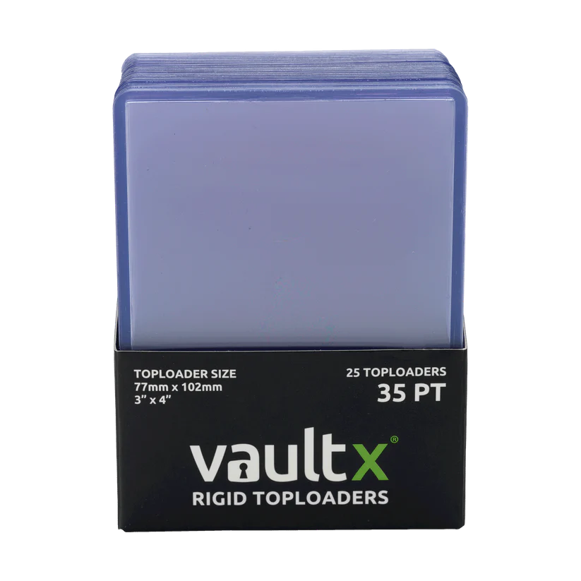 Vault X Rigid Toploaders 35pt (25 Pack)