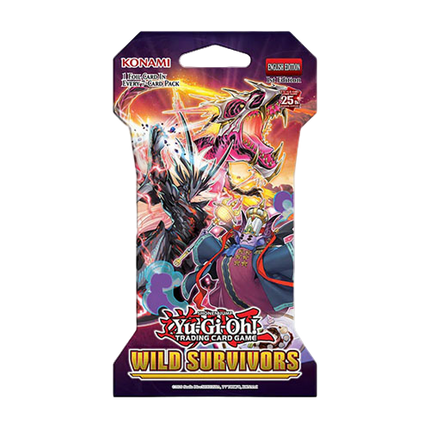 Yu-Gi-Oh! - Wild Survivors - Sleeved Booster Pack