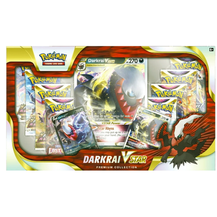 Pokemon TCG - Sword & Shield -  Darkrai V Star Premium Collection Box