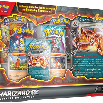 Pokemon TCG - Scarlet & Violet - Charizard EX Special Collection Box