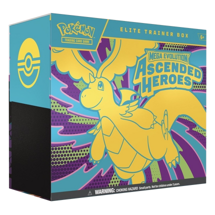 Pokemon TCG - Mega Evolution - Ascended Heroes - Elite Trainer Box