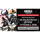 Godzilla Card Game - Sleeve & Card Set - Ink Brushed Monster Rampage