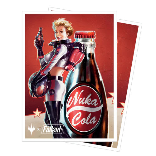 Ultra Pro - MTG: Universes Beyond: Fallout - Nuka-Cola Pinup 105ct APEX Deck Protector Sleeves