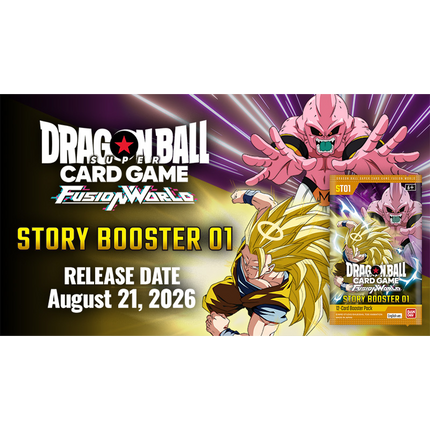 Dragon Ball Super CG Fusion World - Story Booster 01 (ST01) - Booster Box (20x Packs)