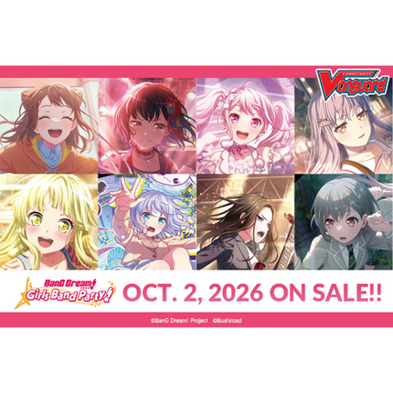 Cardfight!! Vanguard - Title Booster Premium 01 - BanG Dream! Girls Band Party! - Booster Box (10x Packs)