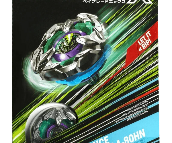 Beyblade X Starter Pack Top and Launcher Lance Knight 4-80HN
