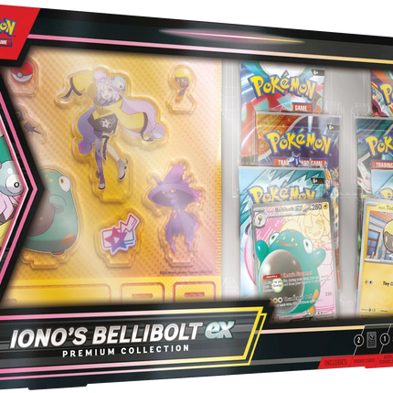 Pokemon TCG - Scarlet & Violet - Iono’s Bellibolt EX Premium Collection Box