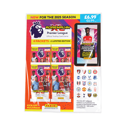 Panini - 2024/25 Premier League Adrenalyn XL Football (Soccer) - Kick-Off Multipack