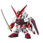 Bandai - Gunpla - SD Gundam EX-Standard -Mobile Suit Gundam SEED Astray - MBF-P02 Gundam Astray Red Frame