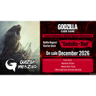 Godzilla Card Game - Battle Begins! Starter Deck - Godzilla・Red