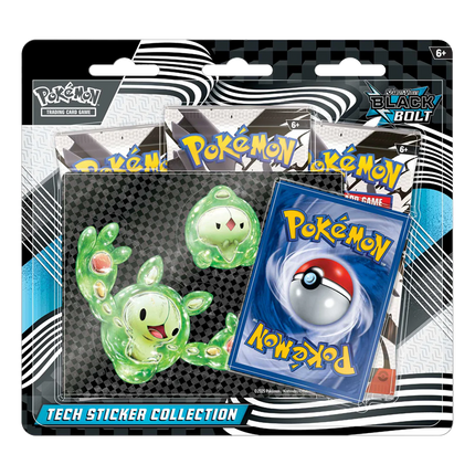 Pokemon TCG - Scarlet & Violet - Black Bolt - Tech Sticker Collection Reuniclus