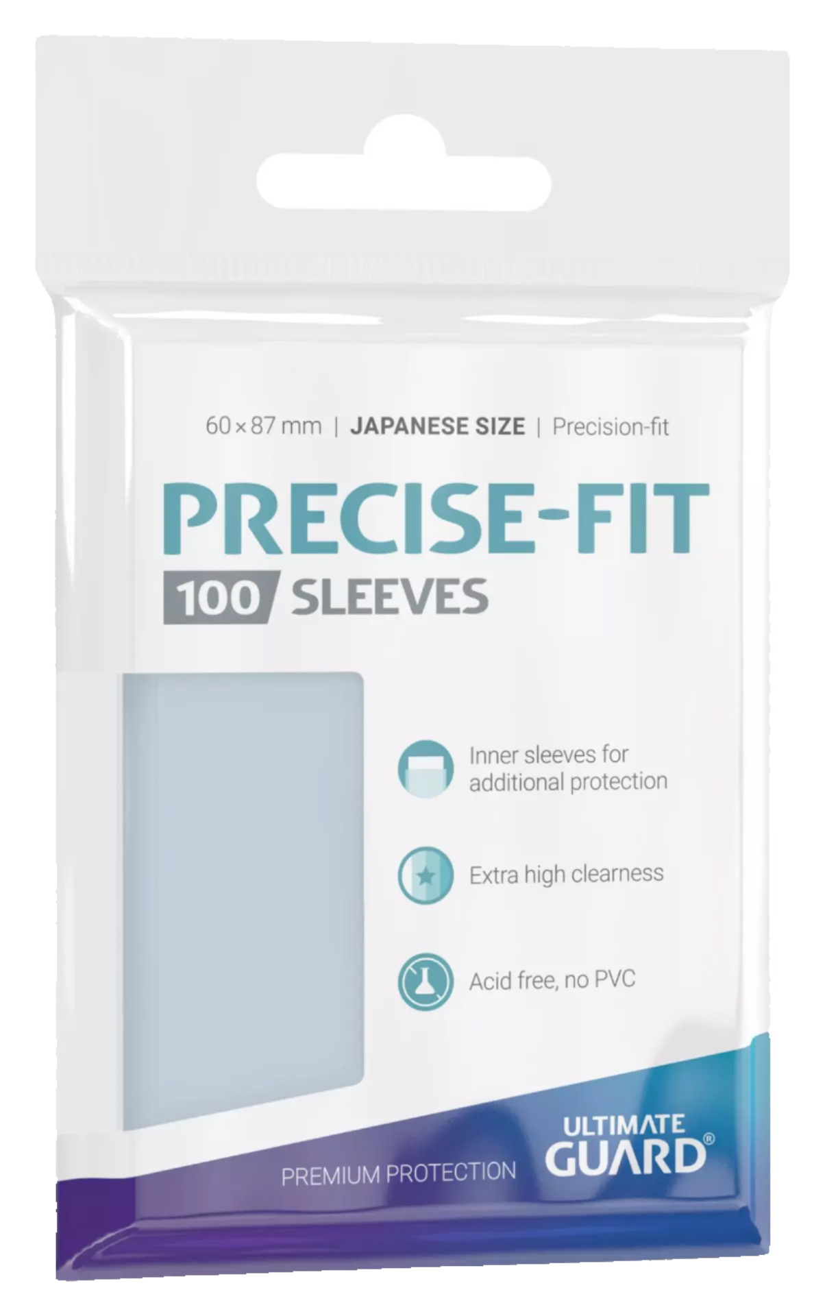 Ultimate Guard - Precise-Fit Sleeves - Japanese Size - Standard - 100pk