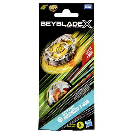 Beyblade X - Booster Pack Set - Scythe Incendio 3-80B