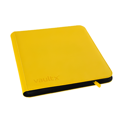 Vault X - 12-Pocket Exo-Tec® XL Zip Binder - Yellow