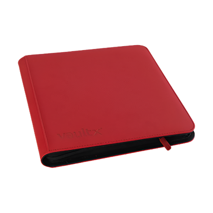 Vault X - 12-Pocket Exo-Tec® XL Zip Binder - Red