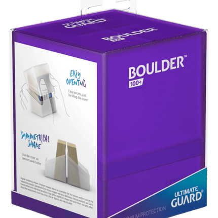 Ultimate Guard - Boulder - 100+ Deck Case - Amethyst