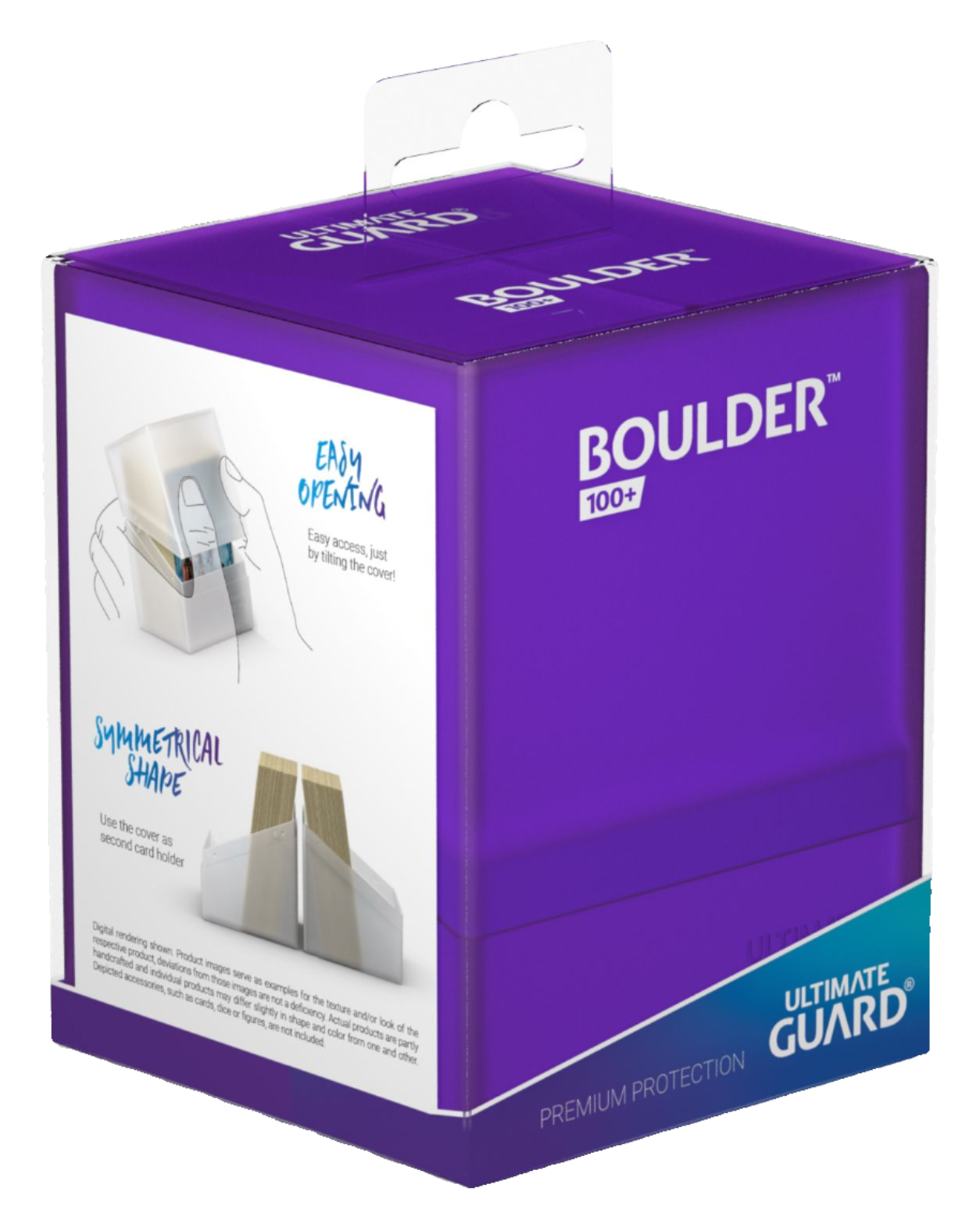 Ultimate Guard - Boulder - 100+ Deck Case - Amethyst