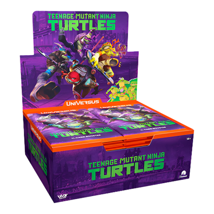 UniVersus CCG - Teenage Mutant Ninja Turtles - Booster Box (24 Packs)