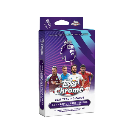 Topps - 2026 Chrome Premier League Football (Soccer) - Hanger box