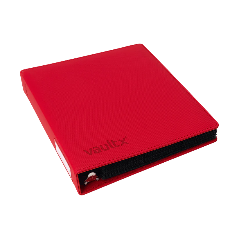 Vault X - Slim Exo-Tec® Ring Binder - Red