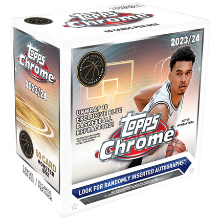 Topps - 2023/24 Chrome Basketball (NBA) - Mega Box