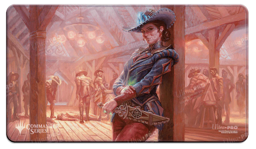 Ultra Pro - MTG: Outlaws of Thunder Junction - Marchesa, Dealer of Death Stitched Edge Playmat