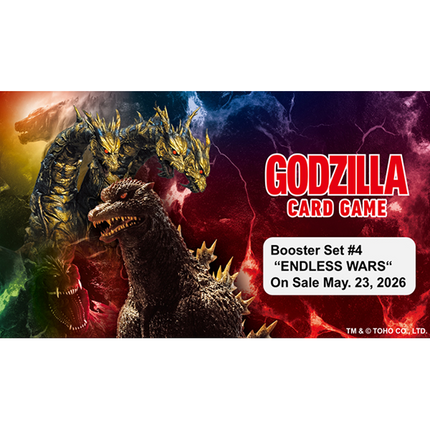 Godzilla Card Game - ENDLESS WARS (BP04) - Booster Pack