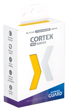 Ultimate Guard - Cortex Sleeves - Standard Size - Ideal-Fit - Yellow - 100pk