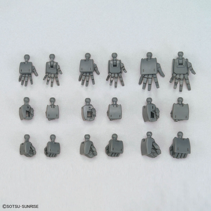 Bandai - Gunpla - Option Parts Set 1/144 - Gundam Build Divers - Gunpla 03 (Build Hands Edge)